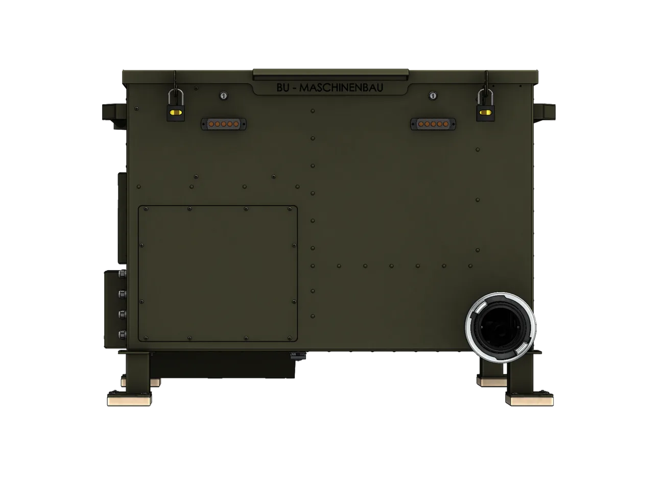 Hydro 5 von oben mit Schriftzug BU-Maschinenbau